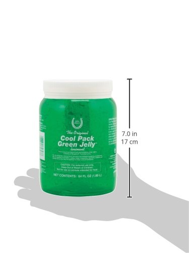 Farnam Cool Pack Green Jelly Liniment for Horses, 64-Ounce