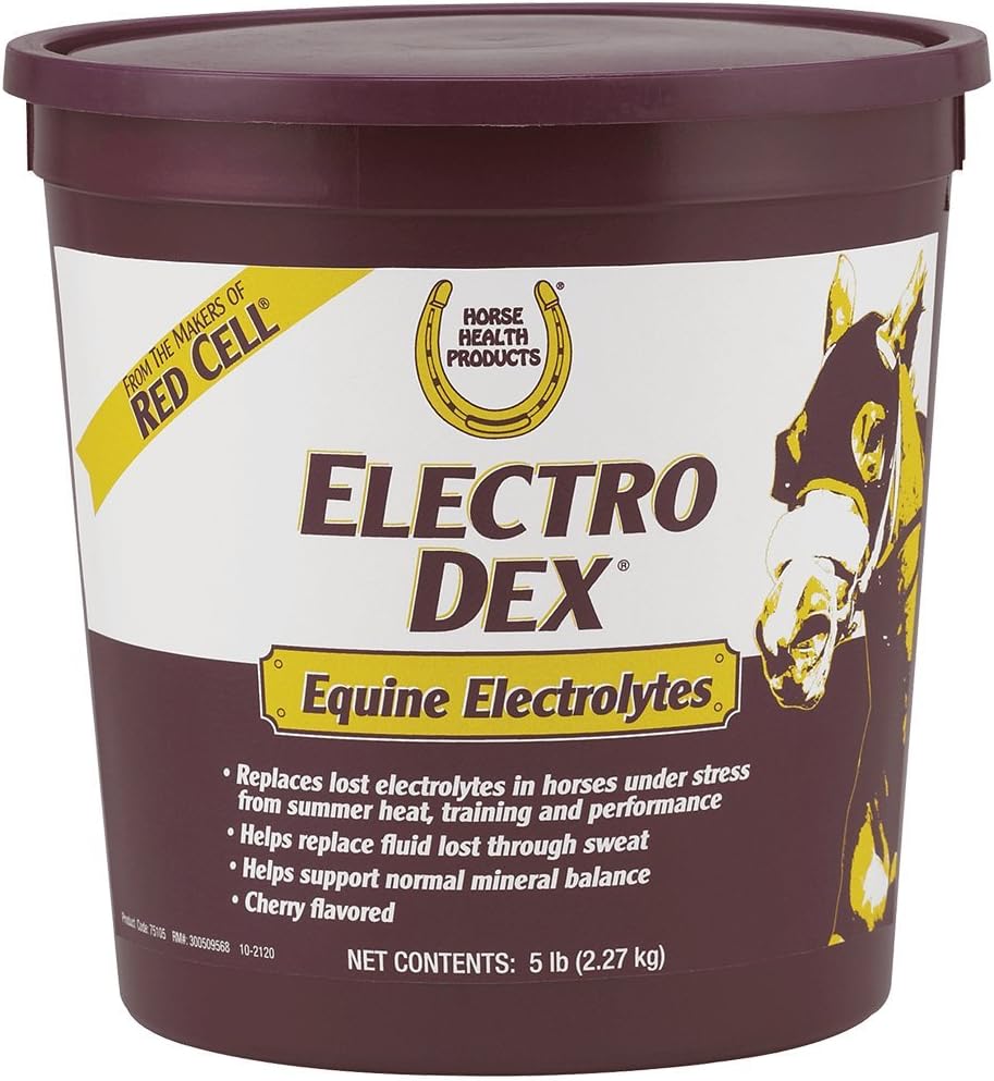 Farnam Horse Health Electro Dex Equine Elecrolytes, 5-Pound, Pink