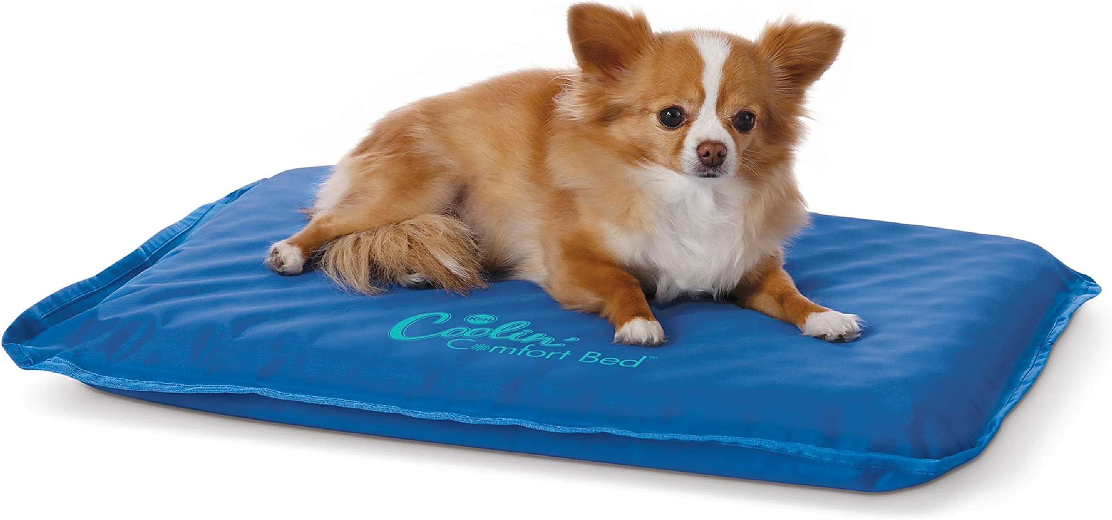 K&H Pet Products Coolin' Comfort Bed Blue Small 17 X 24 Inches