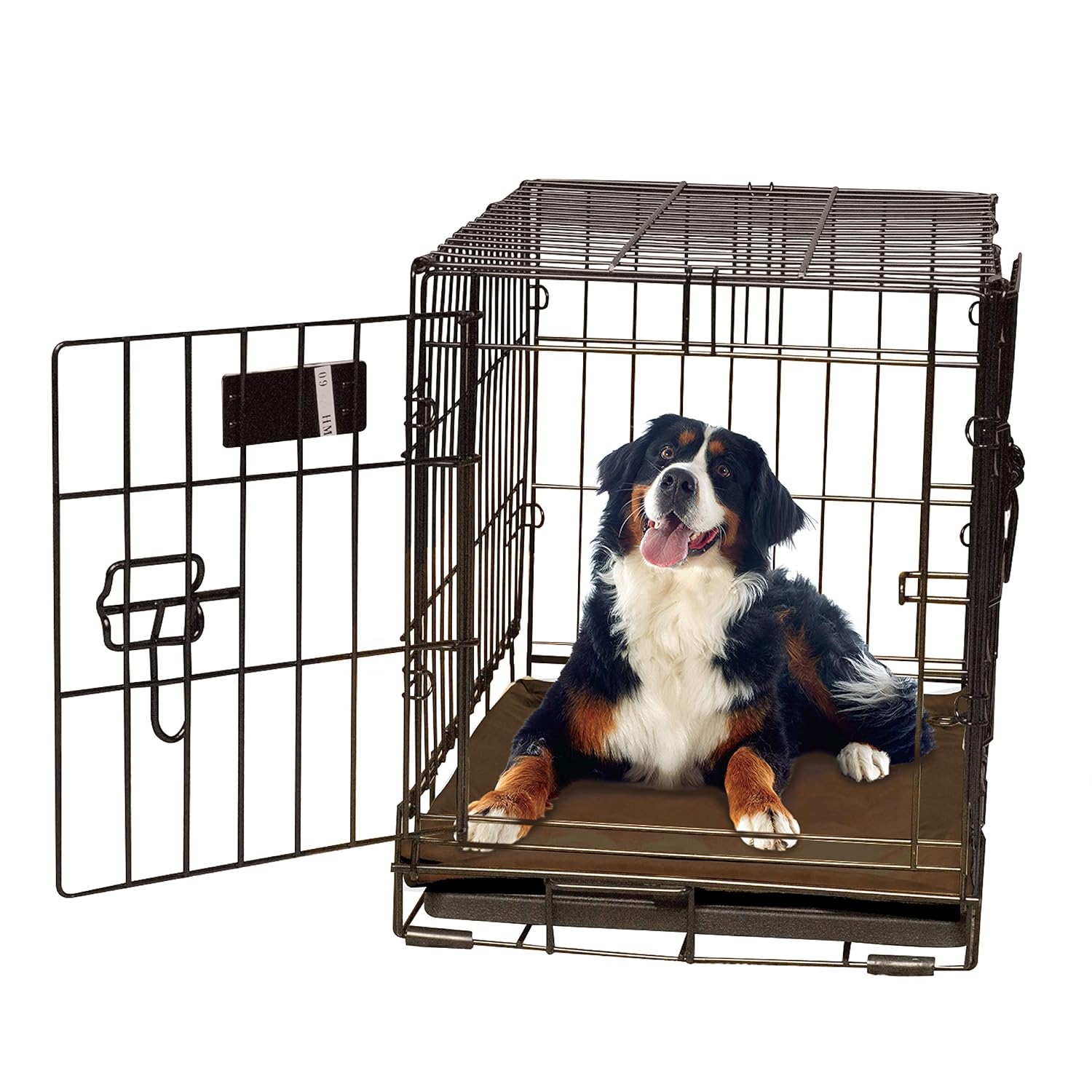 K&H PET PRODUCTS Self-Warming Pet Crate Pad, Mocha, XX-Large/37 x 54"