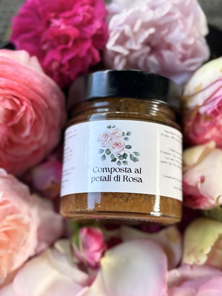 Confettura di Petali di Rosa Artigianale Cascina Trucca: Un Fiore di Sapore - 200 gr a confezione