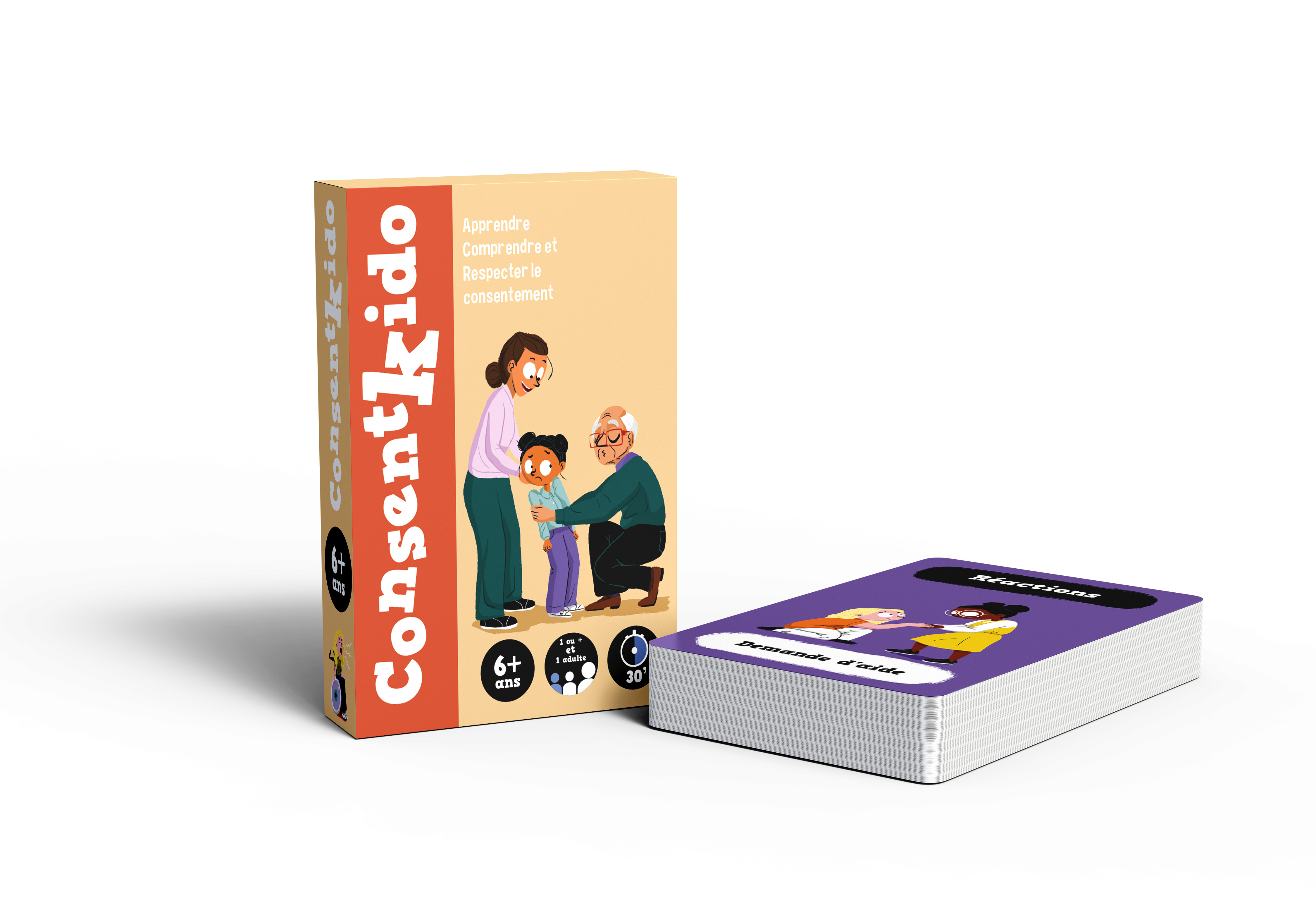 Jeu de cartes ConsentKido