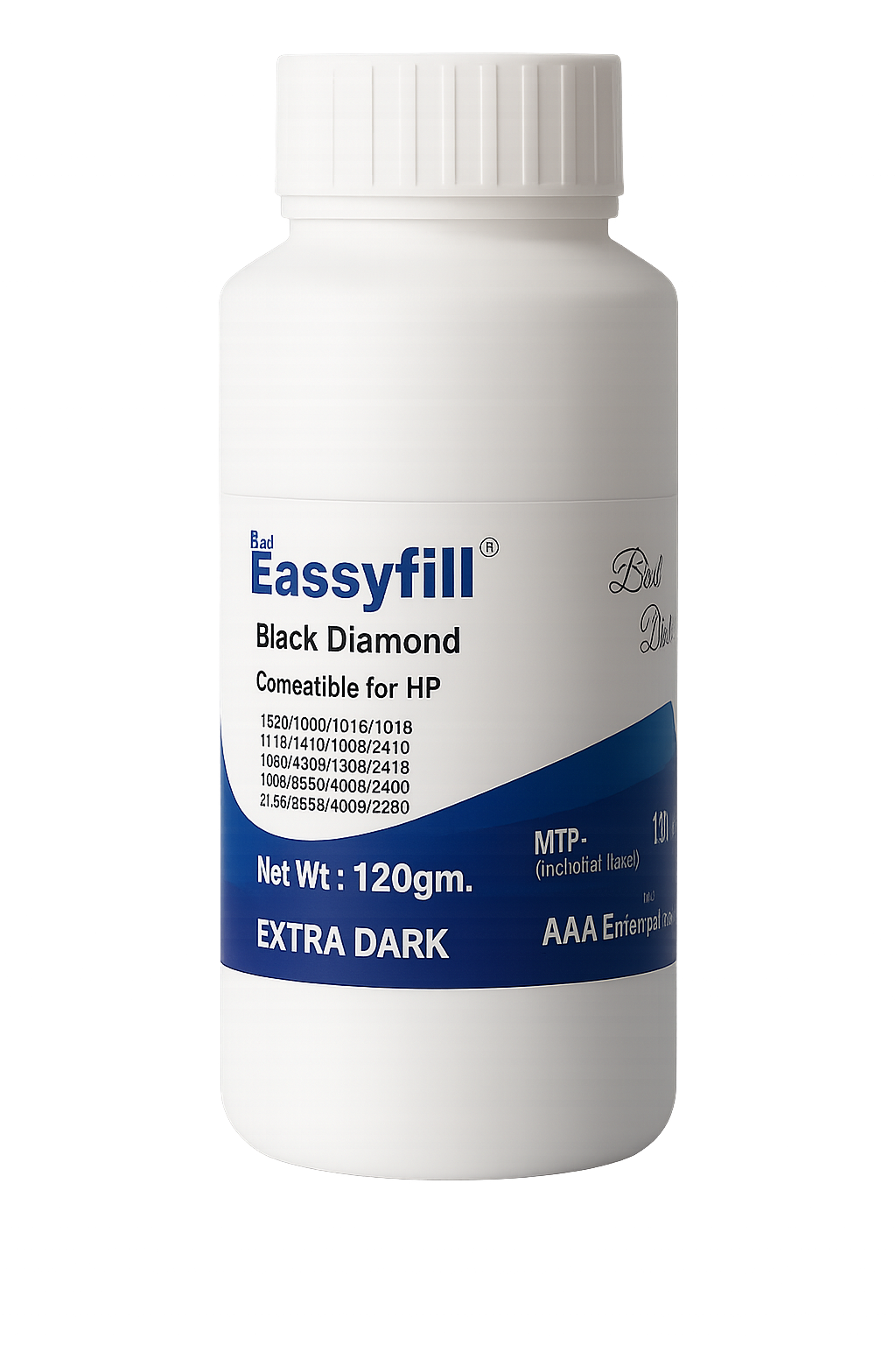 Eassyfill Black Diamond Toner powder-120gm