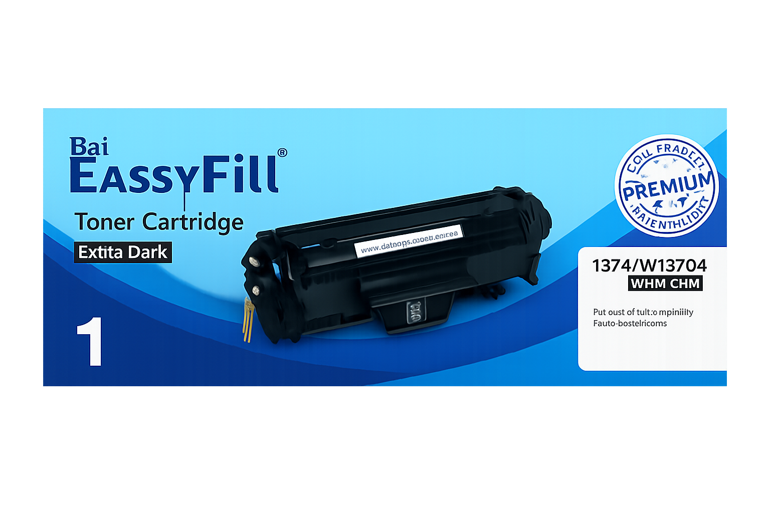 Raj EassyFill Toner Cartridge