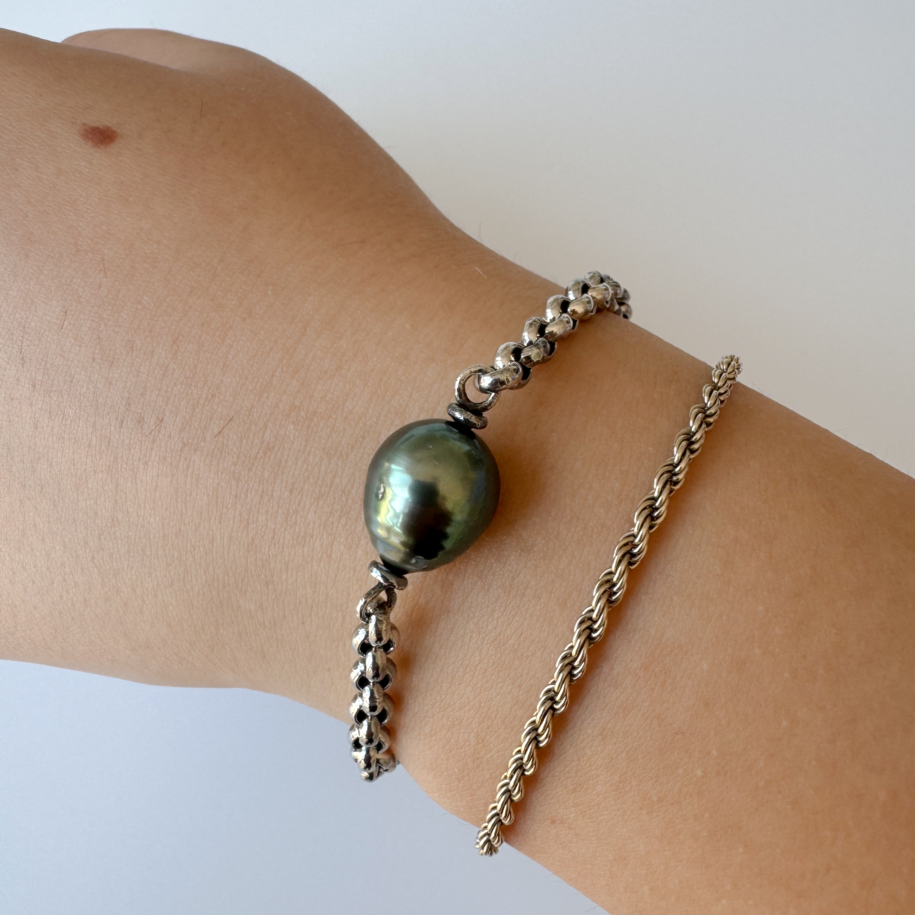 Pulsera Perla Tahití