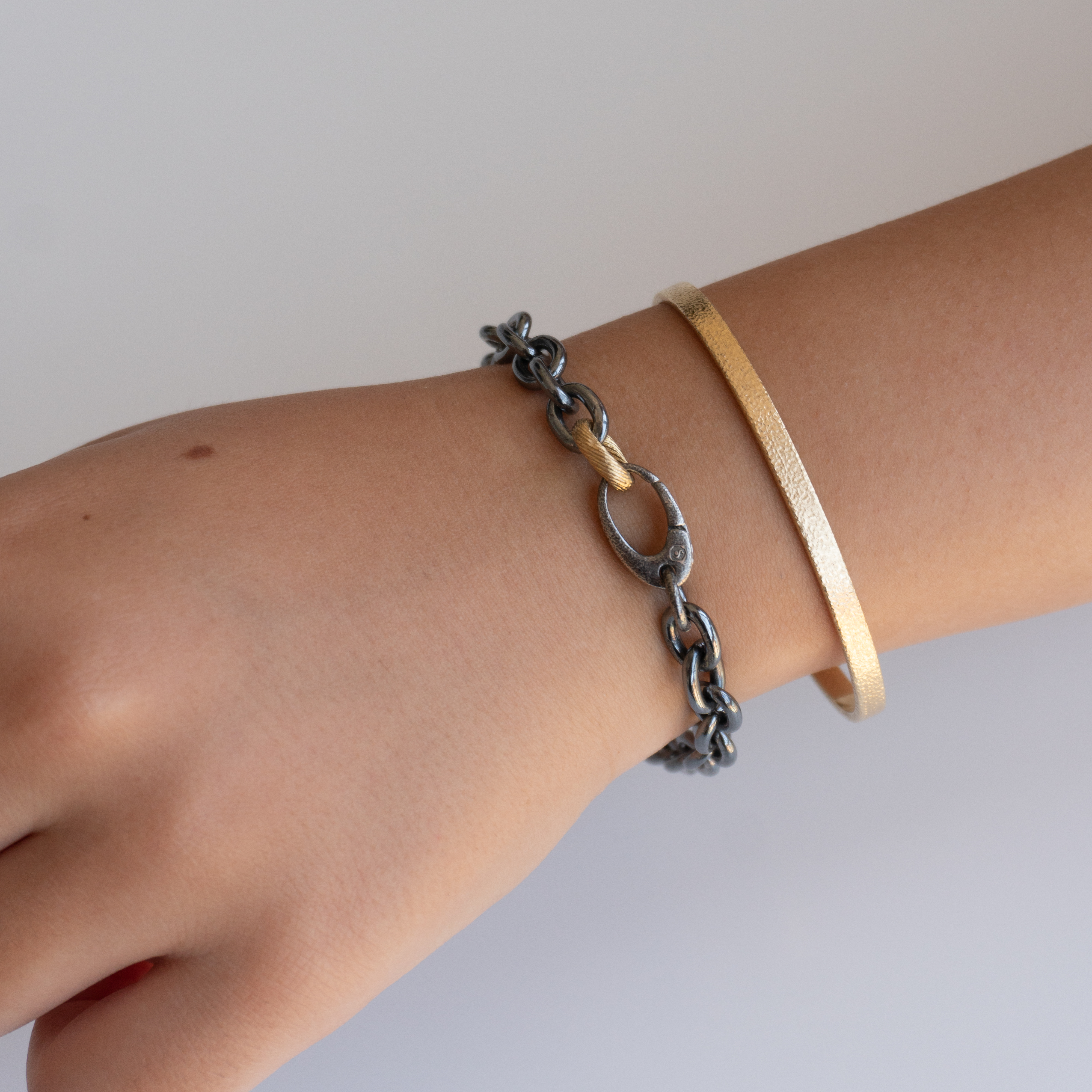 Pulsera Eslabón Textura