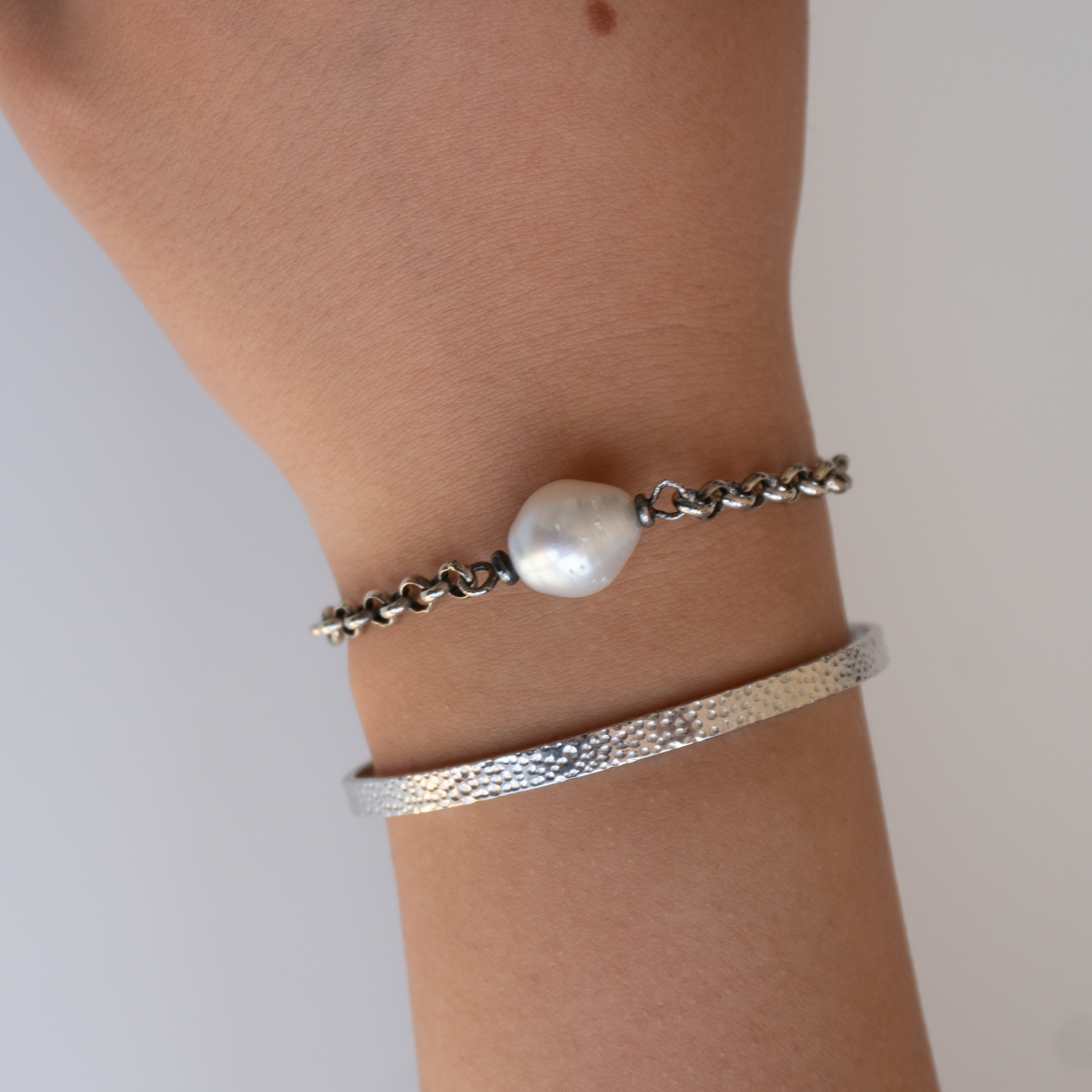Pulsera Perla Australiana
