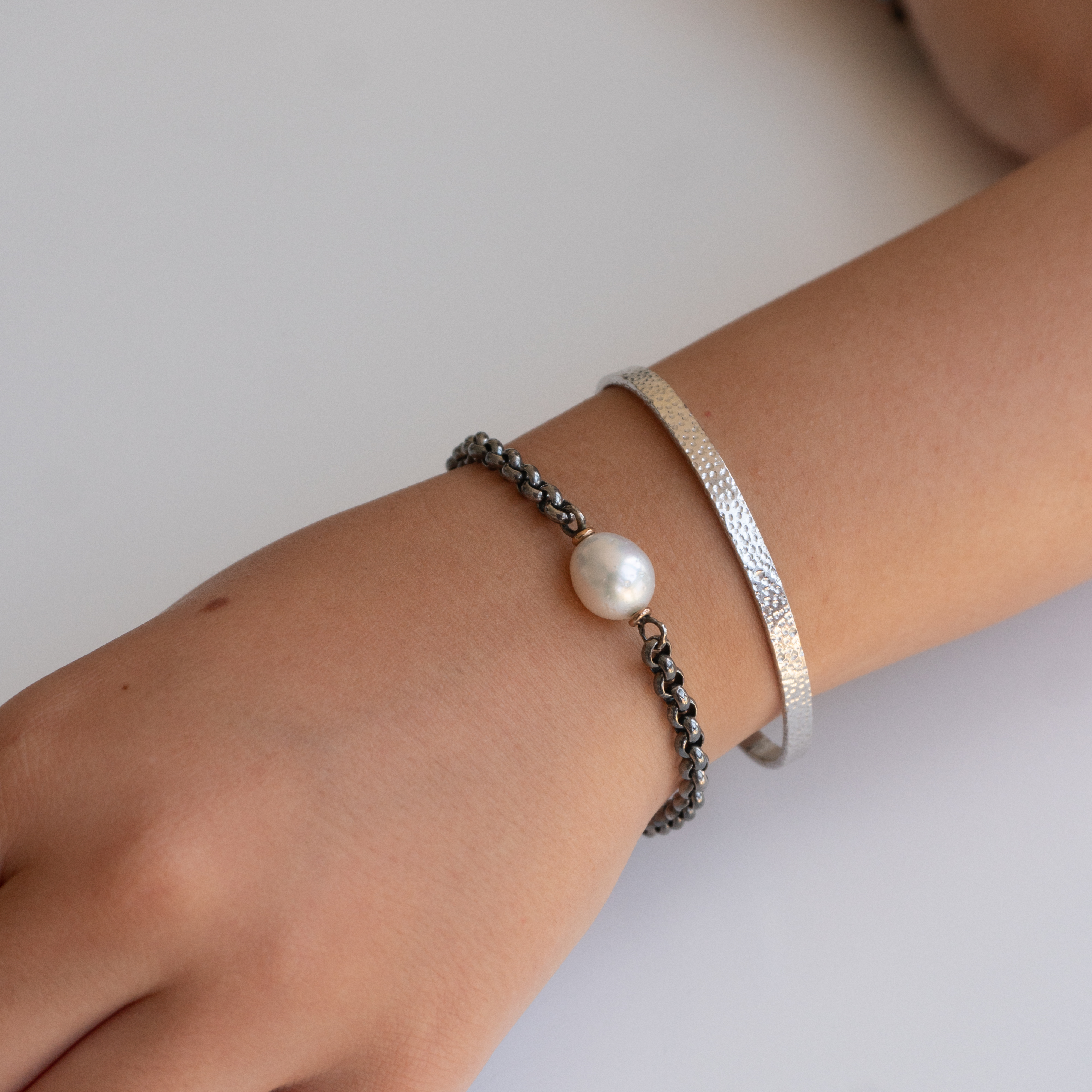 Pulsera Perla Australiana