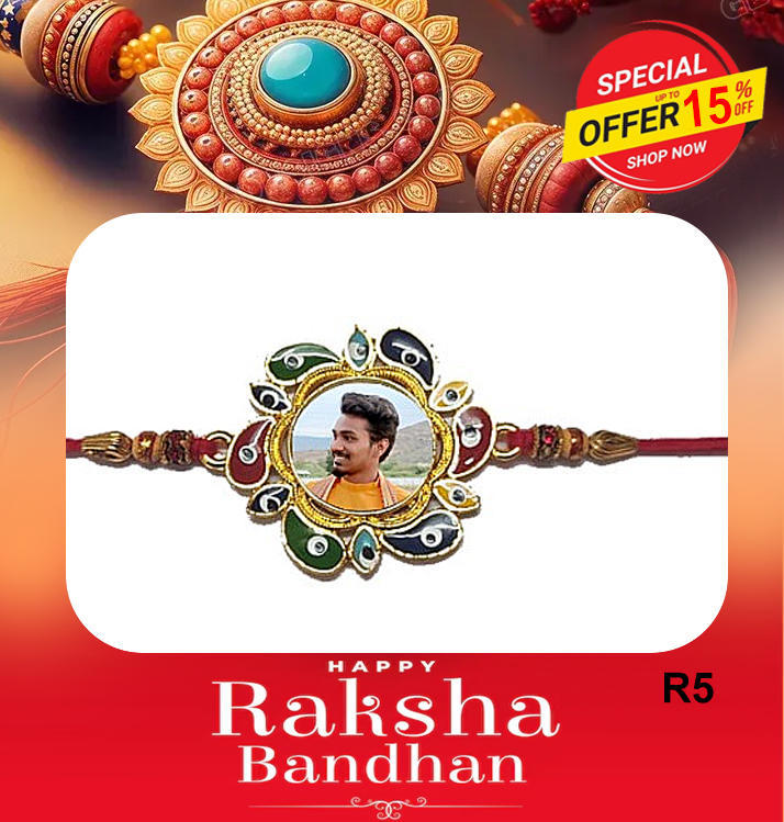 Designer Rakhi Bracelet | Personalized Photo Rakh