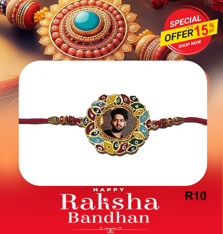 Photo Rakhi Bracelet | Personalized Photo Rakh