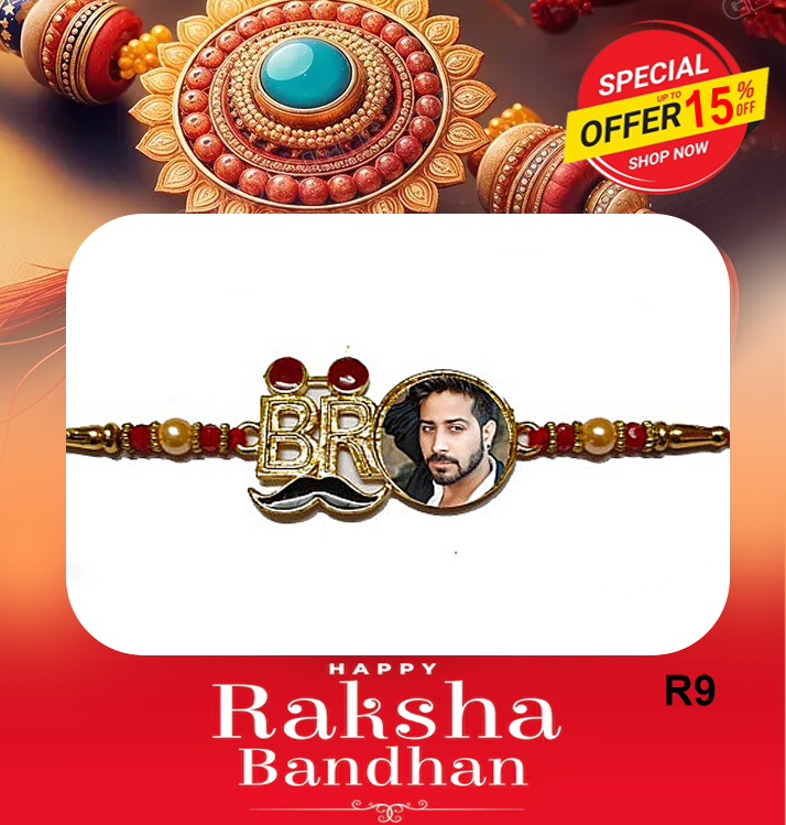 Bro Rakhi | Personalized Photo Rakhi | GUID_R9