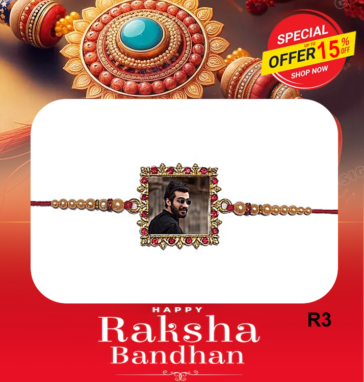 Personalized Photo Rakhi