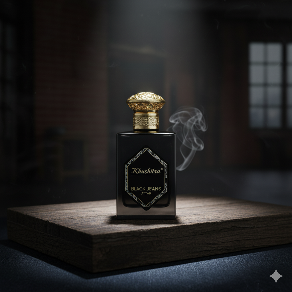 Khushita Black Jeans Attar