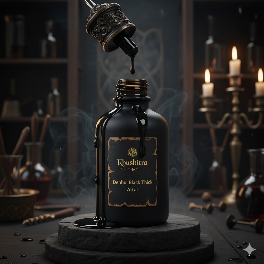 Khushitra Denhul Black Thick Attar