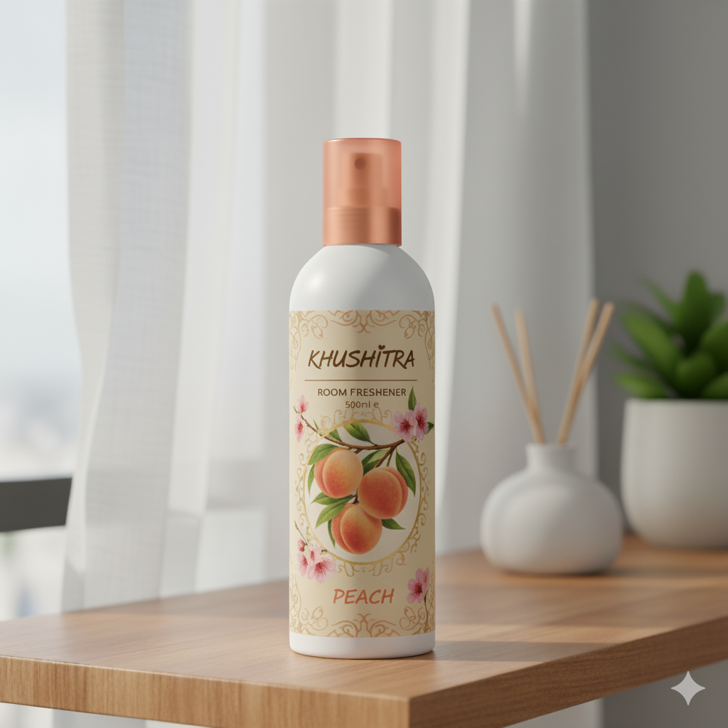 Khushitra Peach Room Freshener