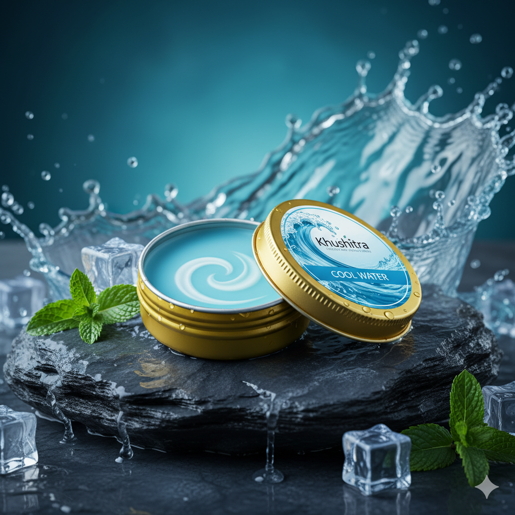 Khushitra Cool Water solid perfume