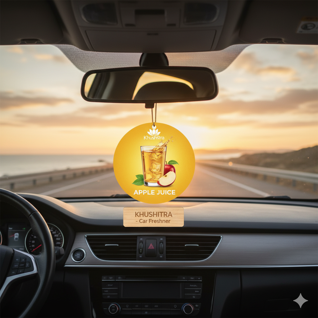 Khushitra Apple Juice Car Air Freshener