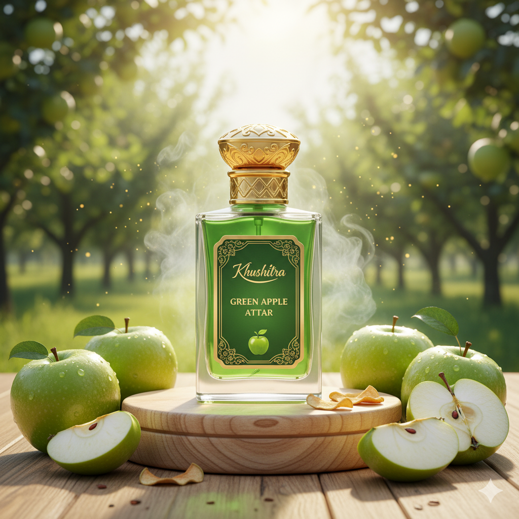 Khushiha Green Apple Attar