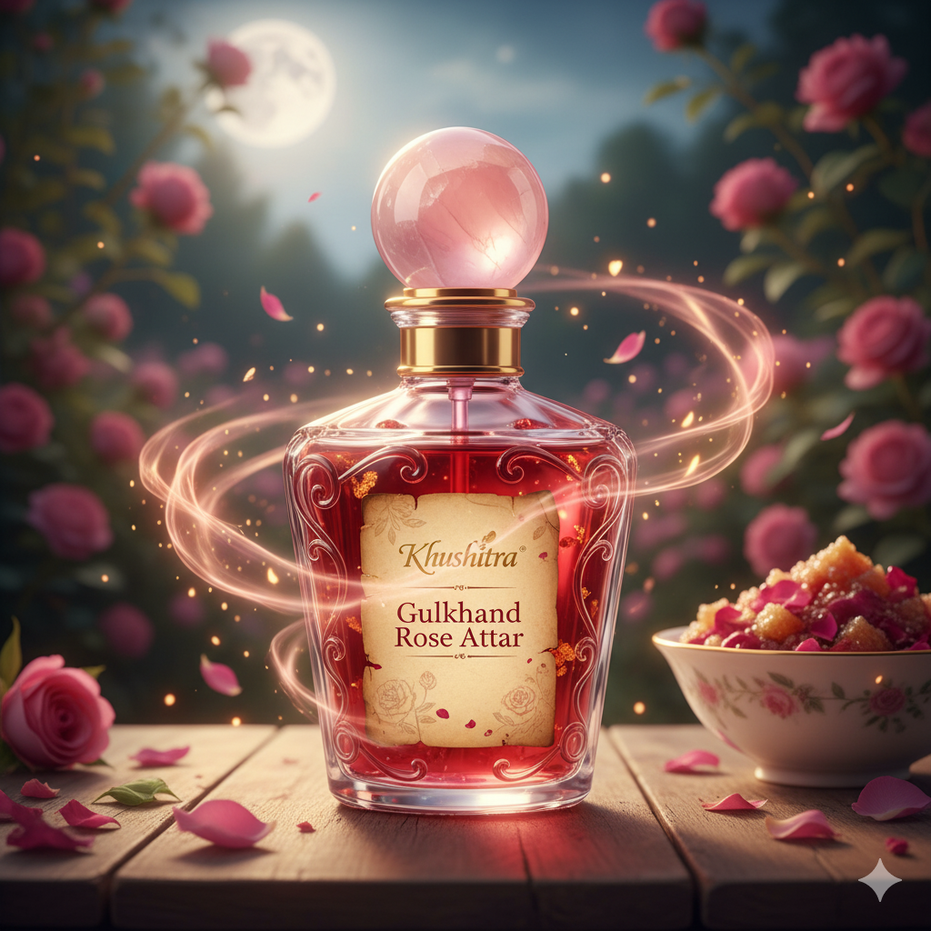 Khushiira Gulkhand Rose Attar