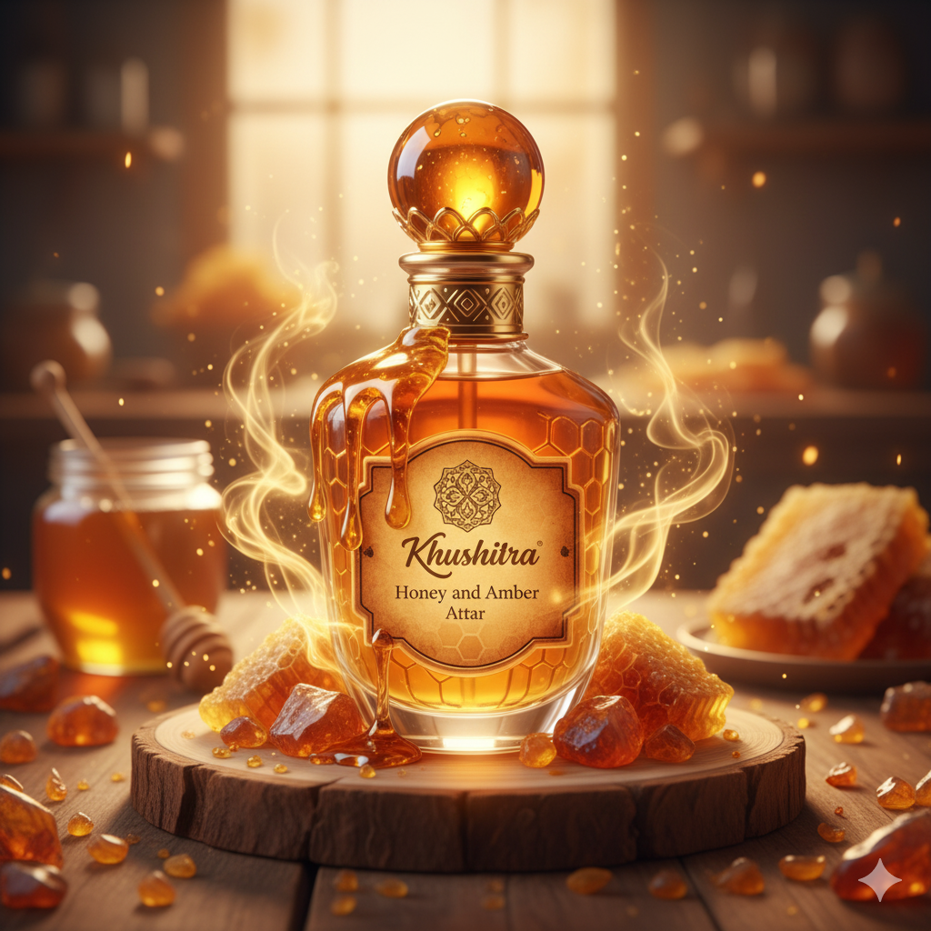 Khushira Honey and Amber Attar