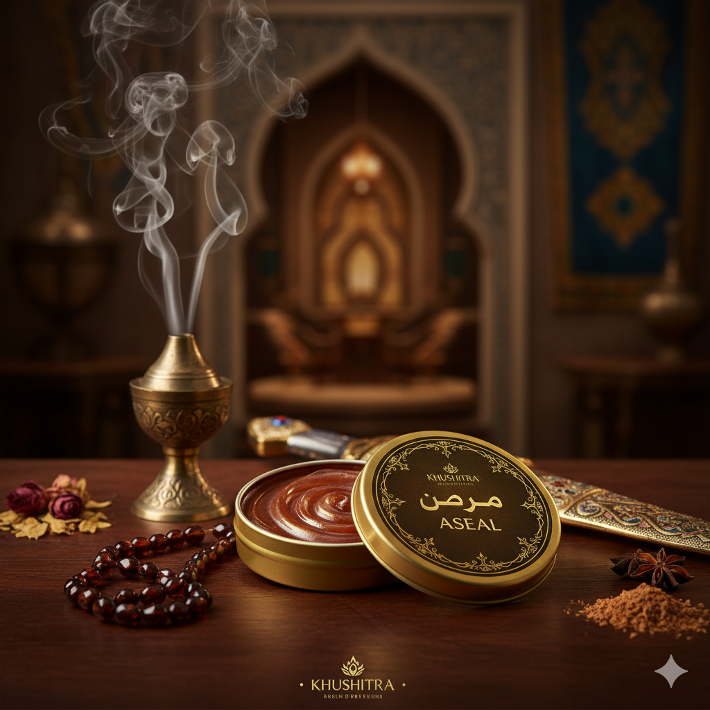 Aseal solid perfume