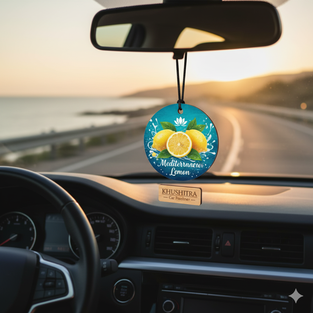 Mediterranean Lemon Car Air Freshener