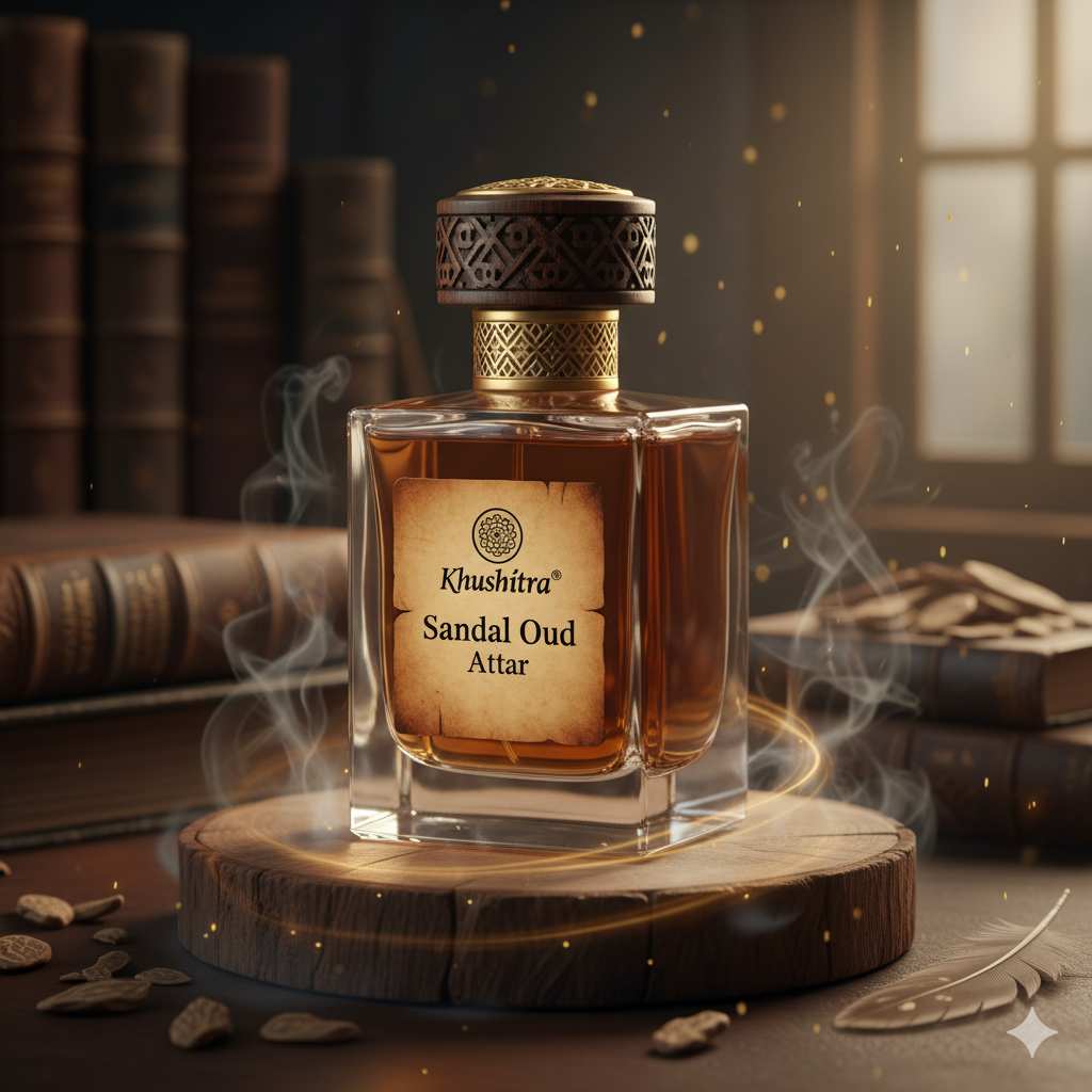 Khushitra Sandal Oud Attar