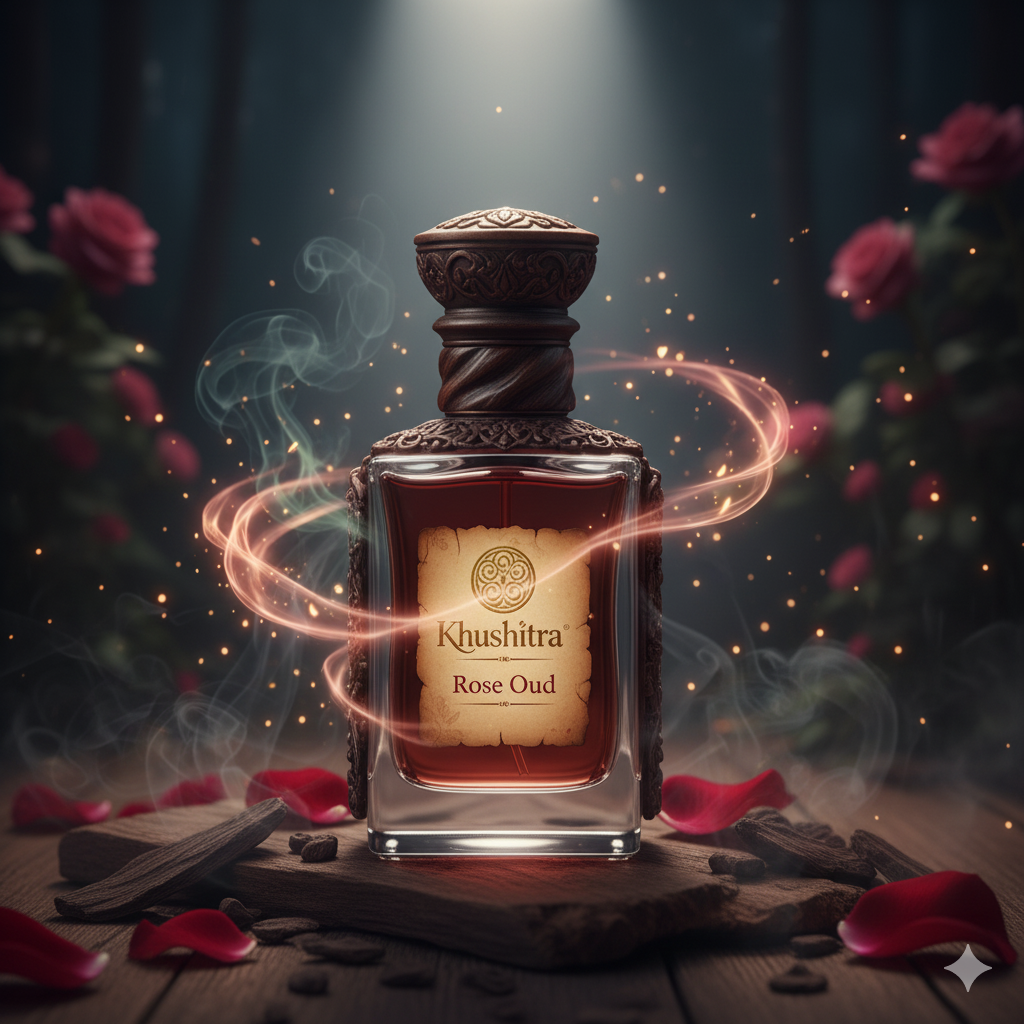 Khushitra Rose Oud Perfume