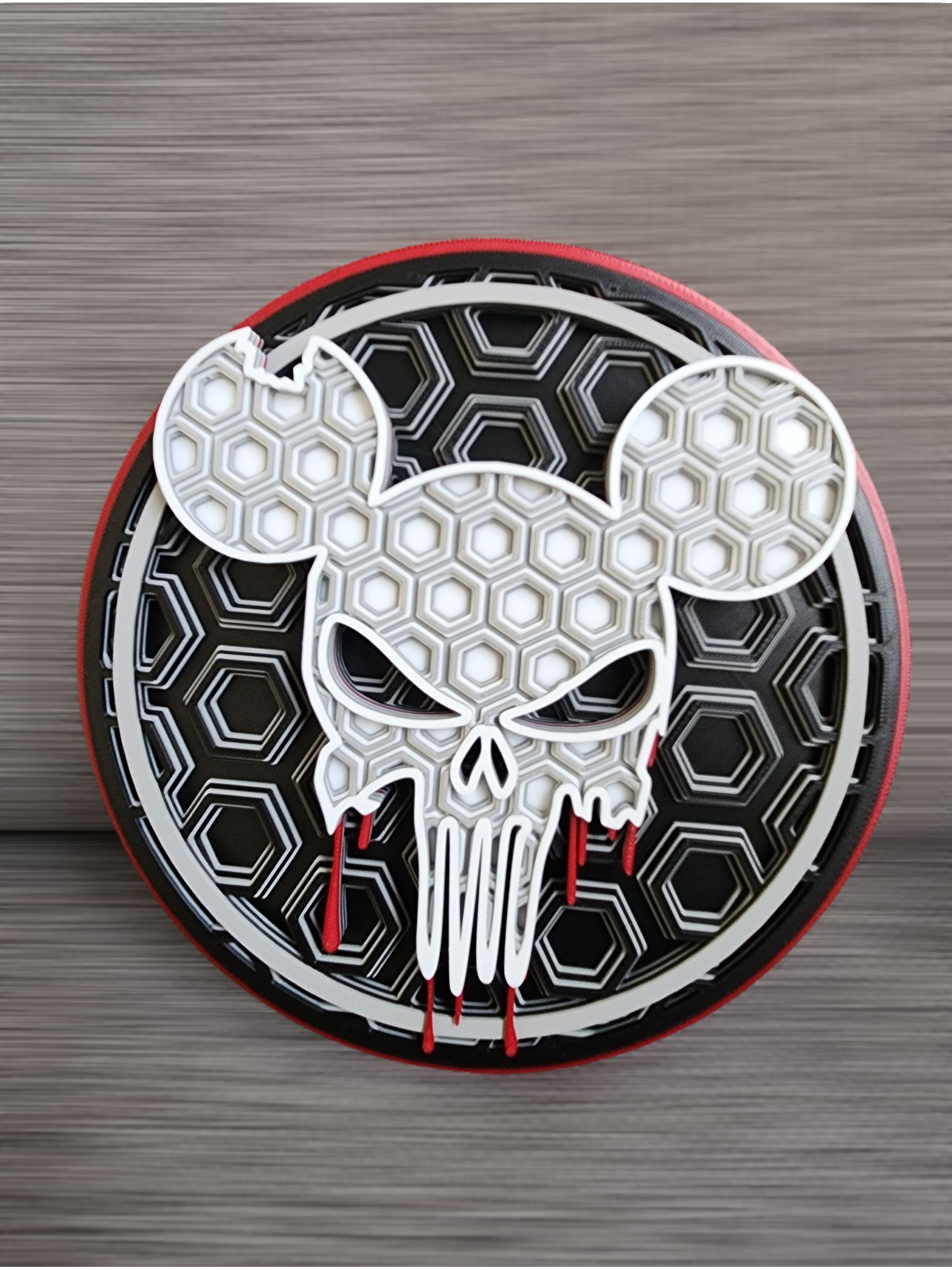 Punisher-Mickey Fused Mosaic