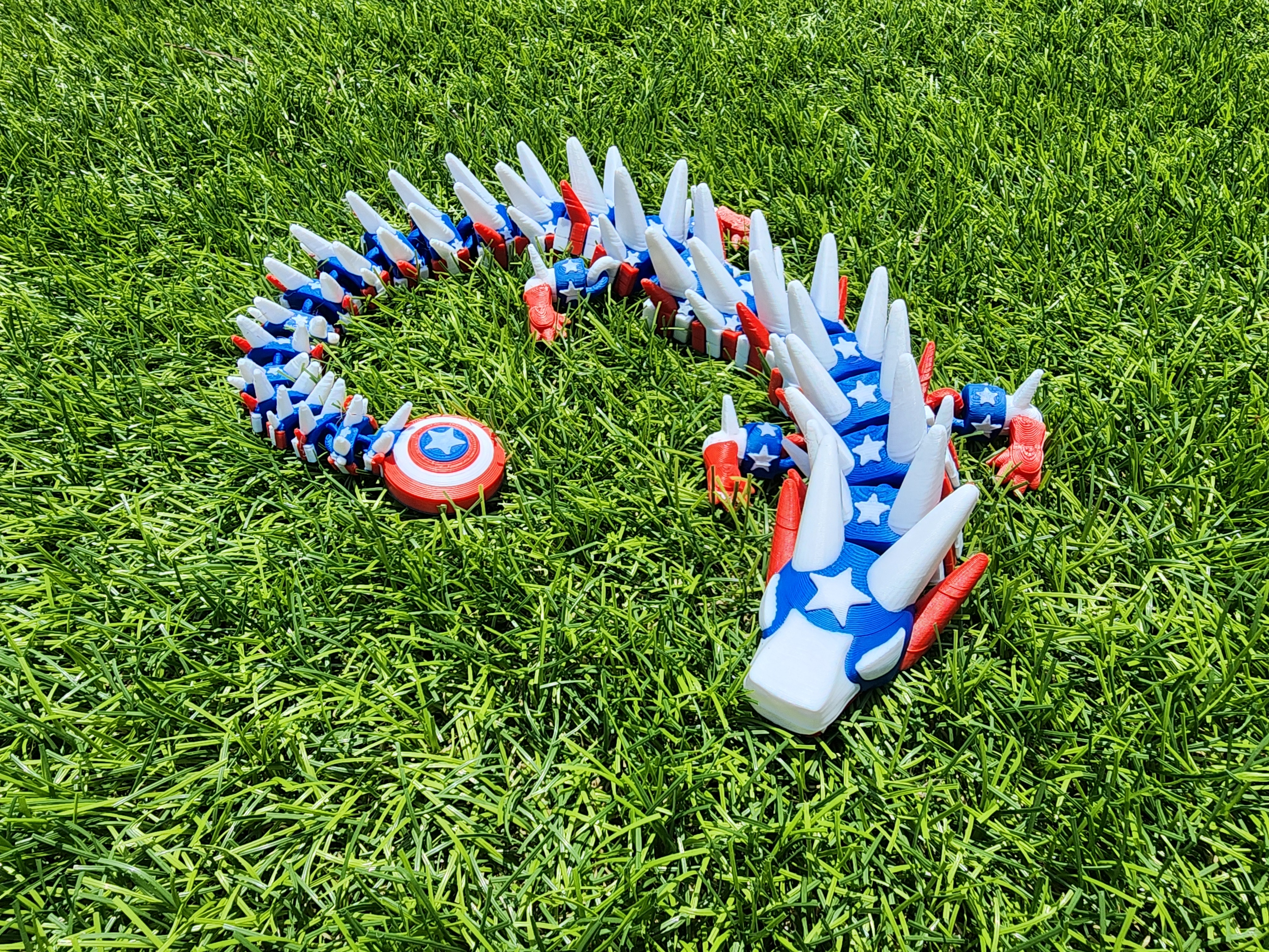 Captain America Dragon