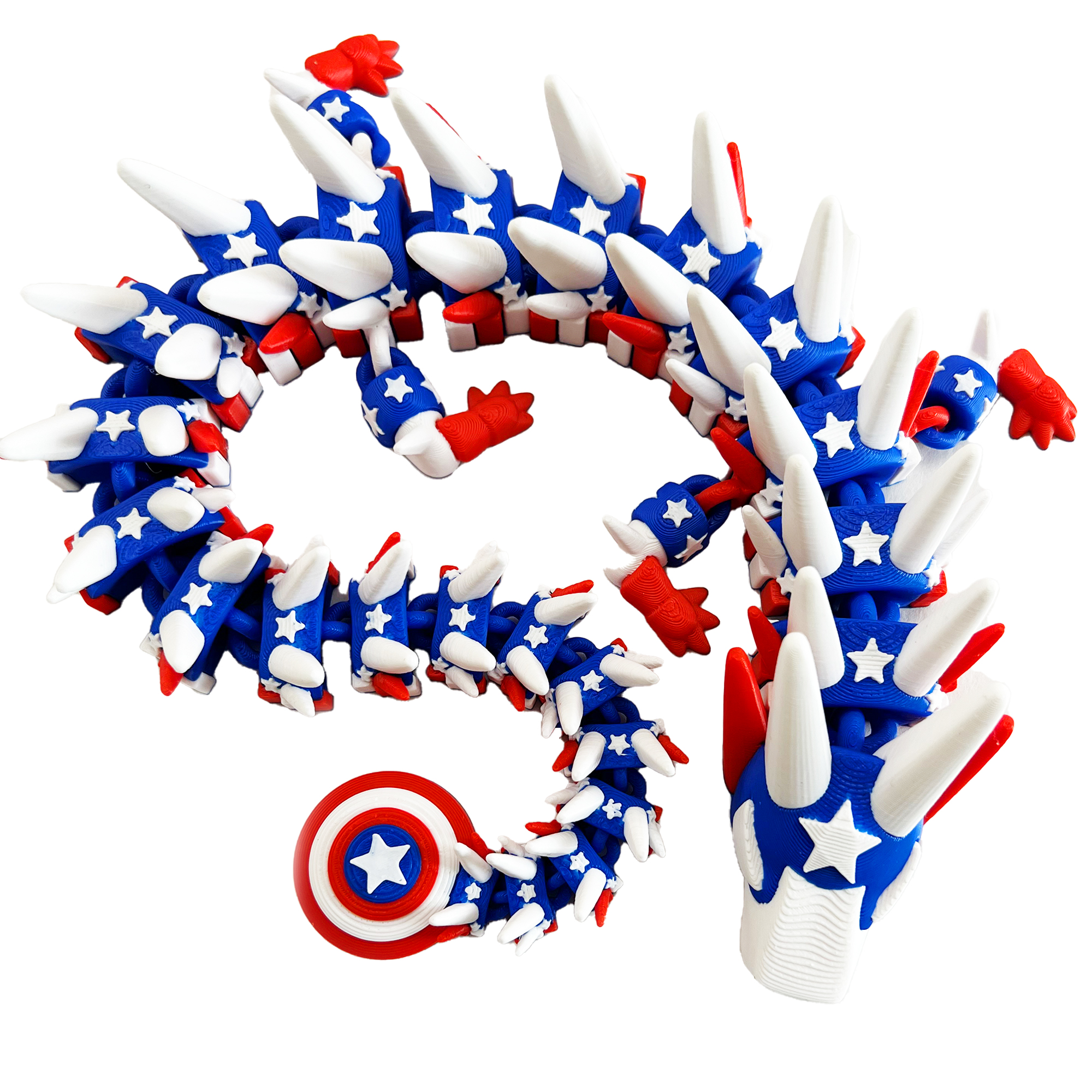 Captain America Dragon