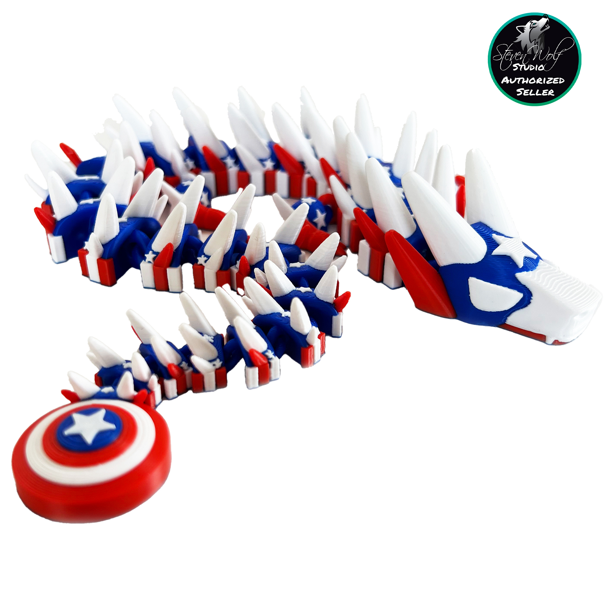 Captain America Dragon