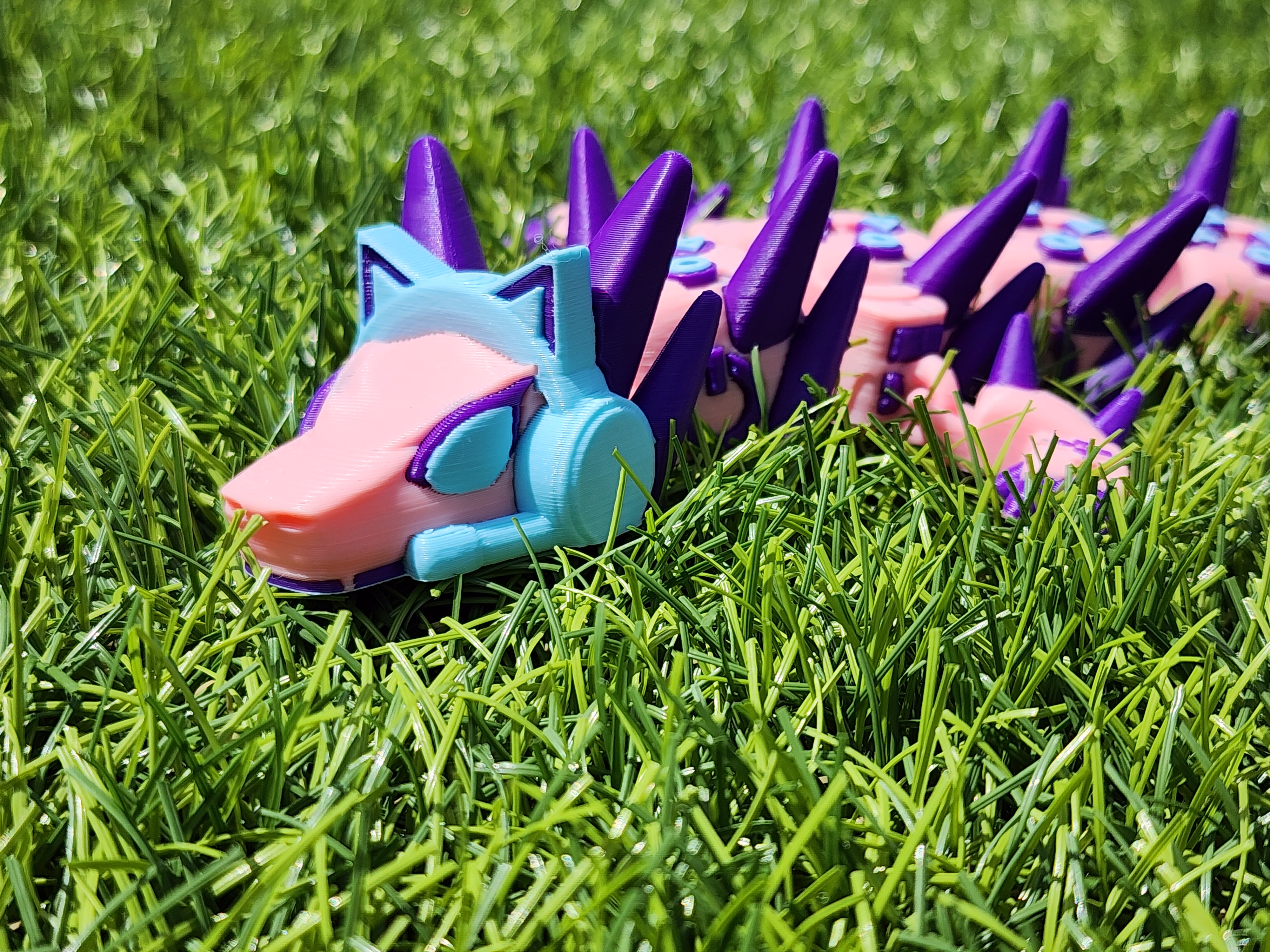 Gamer Themed Articulating Dragon