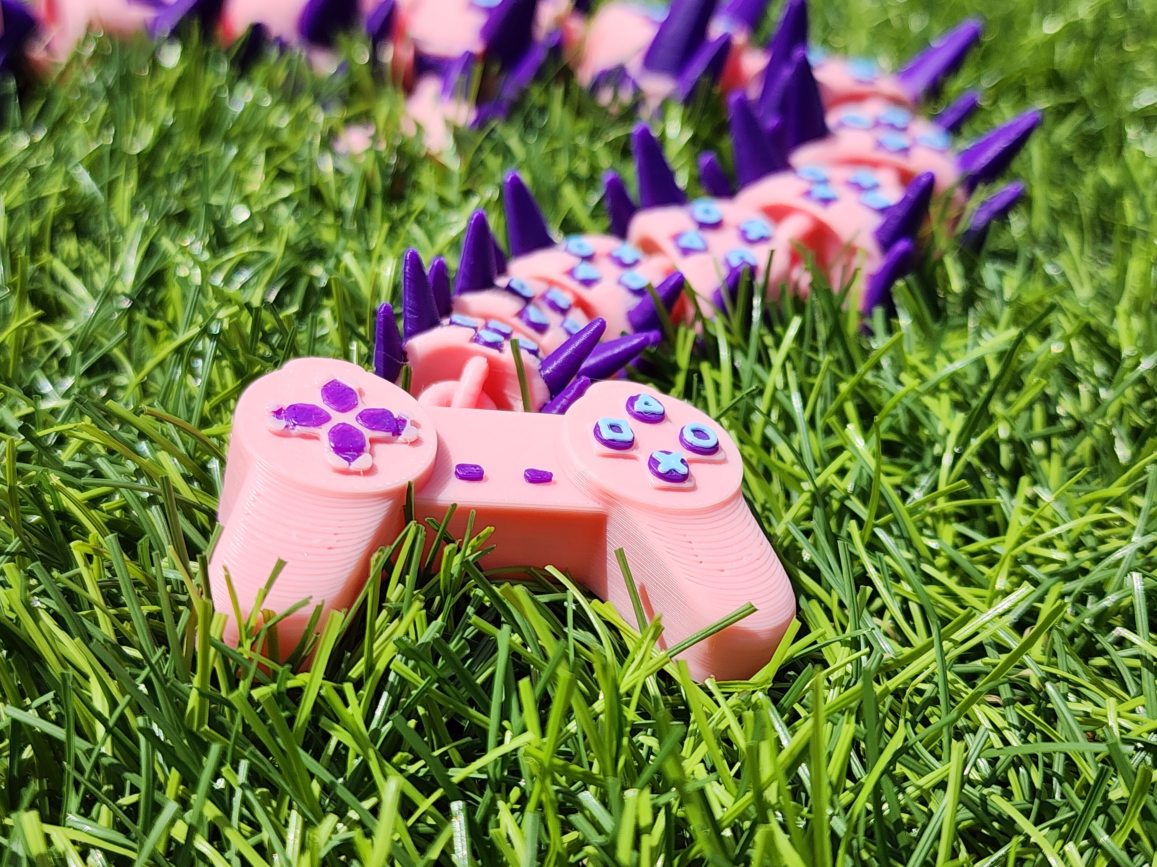 Gamer Themed Articulating Dragon