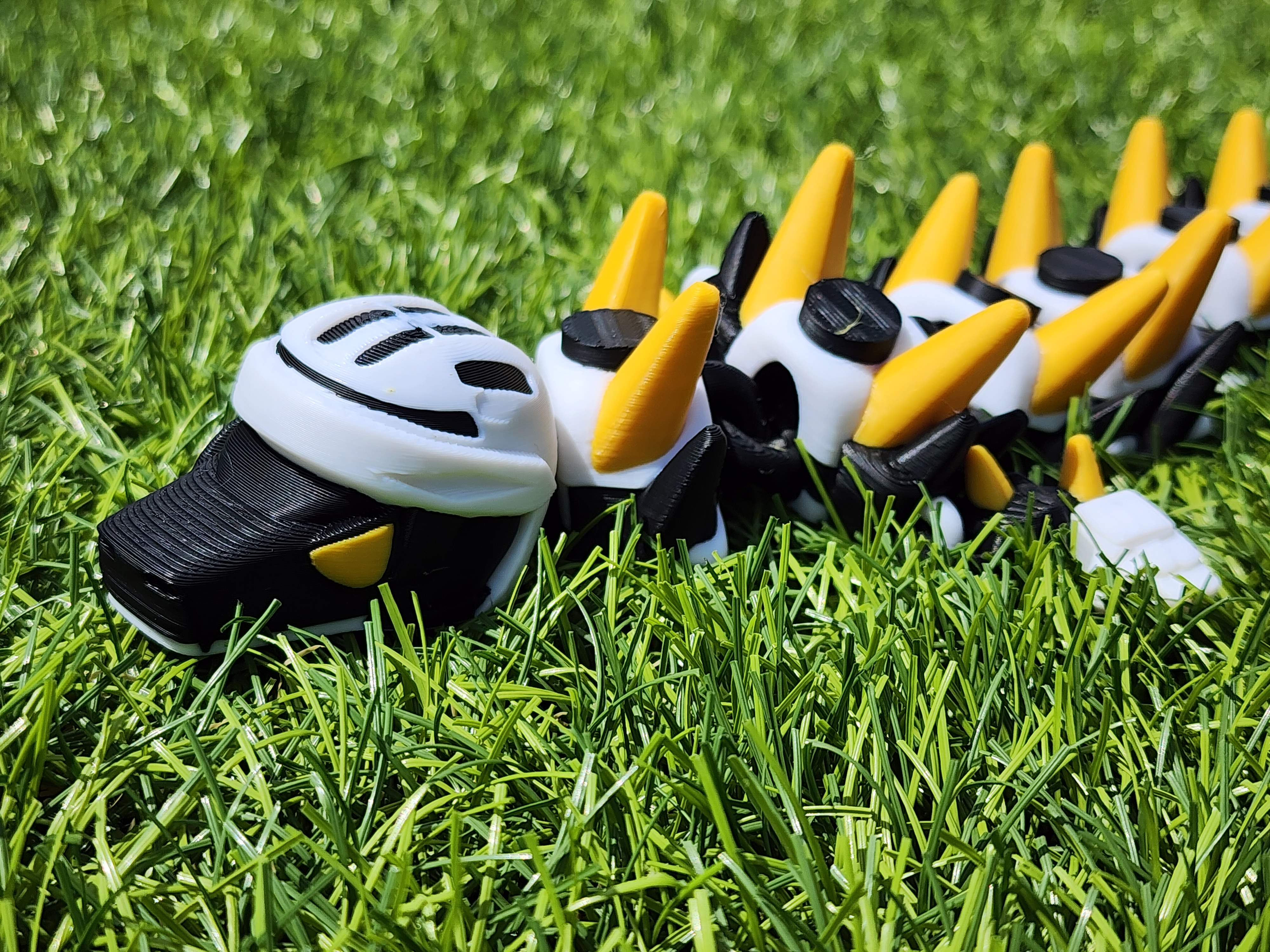 Custom Hockey Articulated Dragon