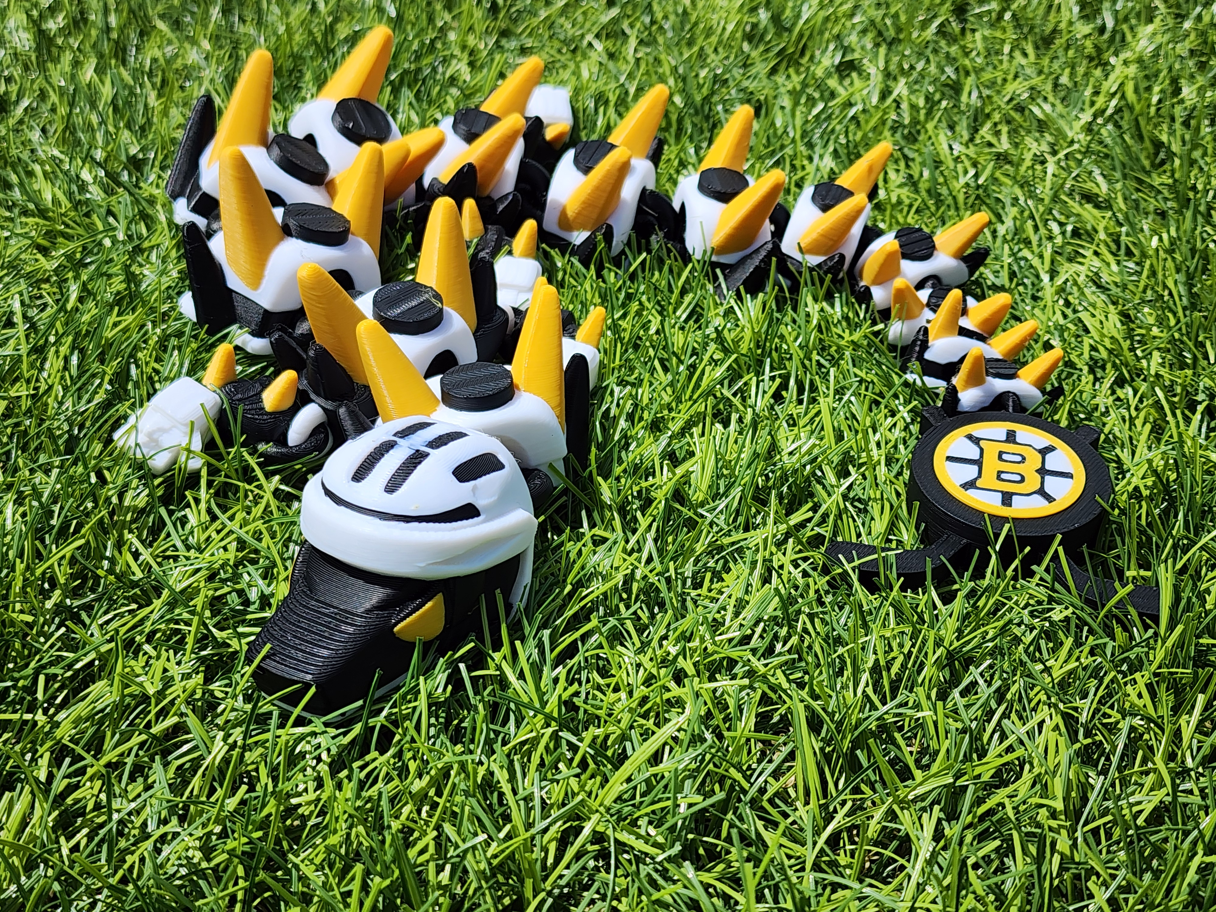 Custom Hockey Articulated Dragon