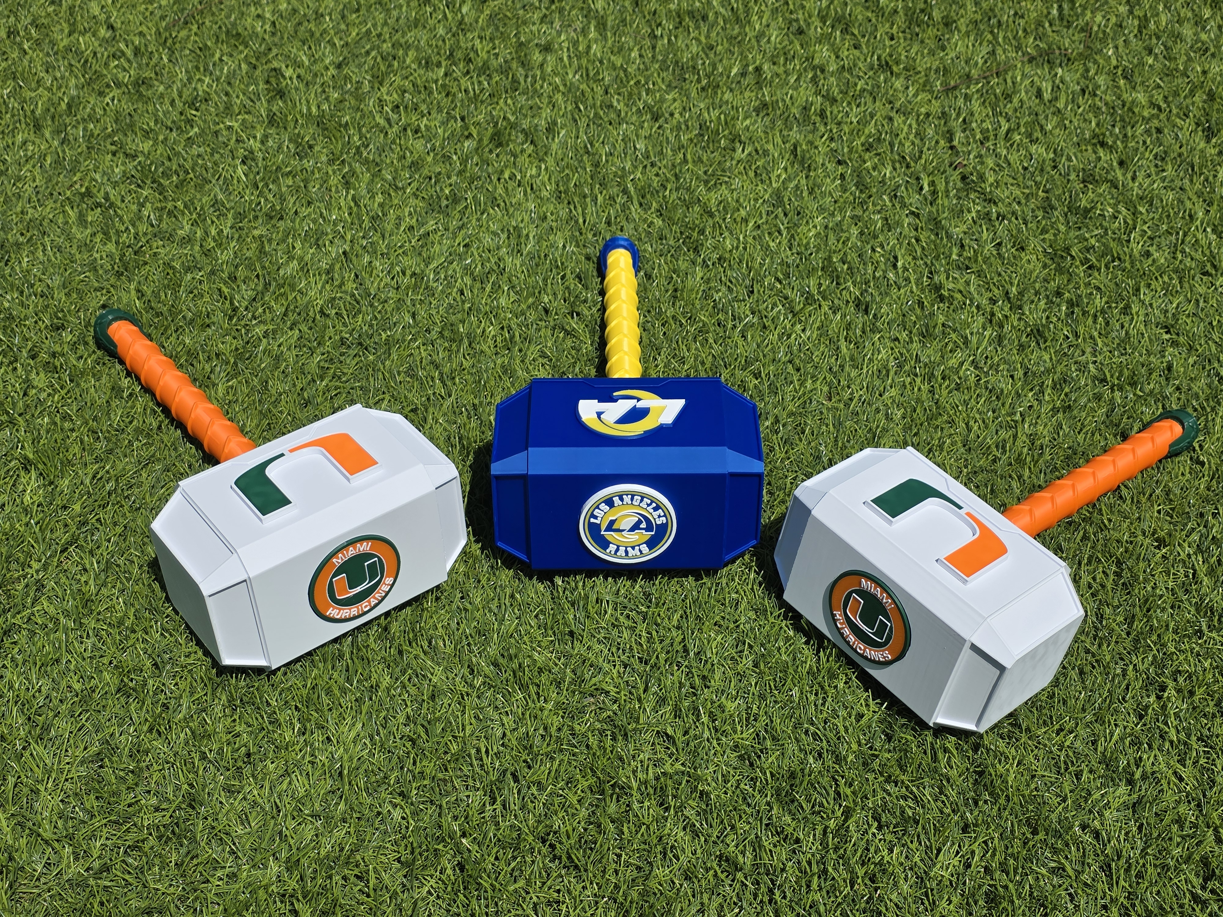 Custom Fan Thor Hammer (NFL\NCAA\NBA\MLB\MLS\LifeStyle)