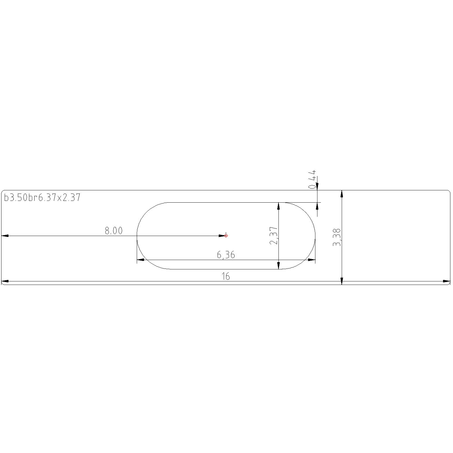 Bathroom Vanity Mats, 3-1/2" Deck - Click Image to View More Patterns