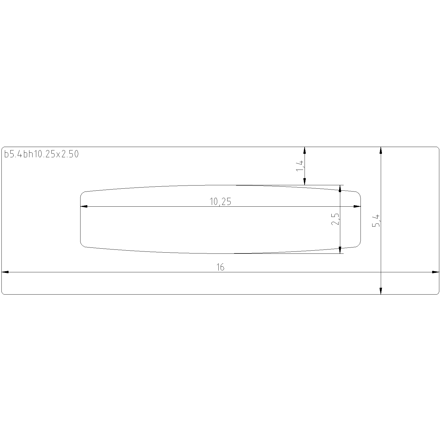 Bathroom Vanity Mats, 5.40" Deck - Click Image to View More Patterns