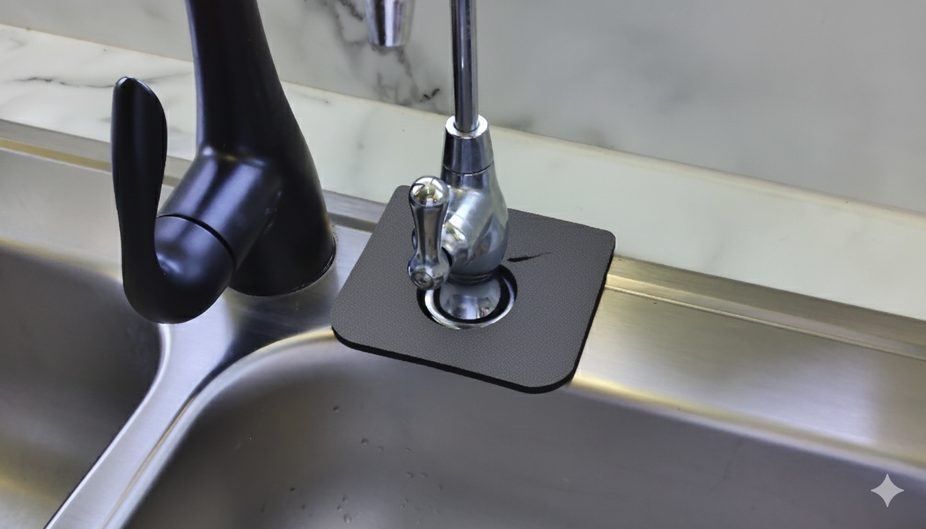 Drip Ring Kitchen Faucet Mats - Click Image to View More Patterns