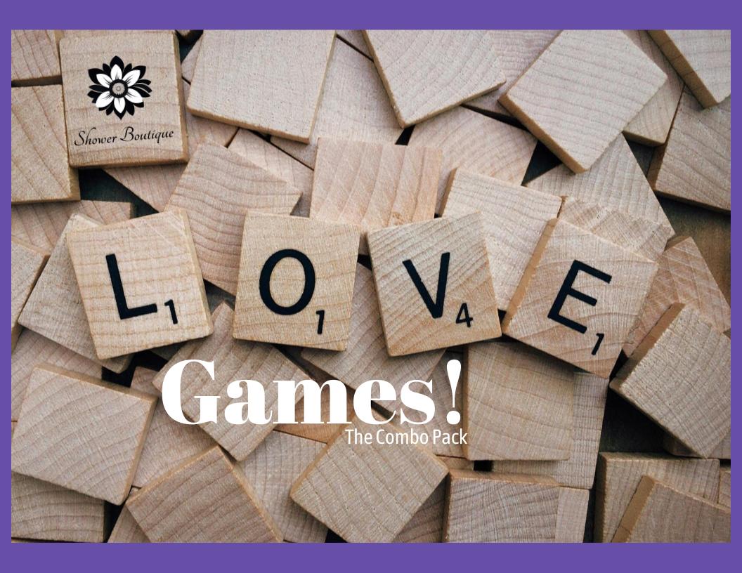 3 Pack! Let's Play Jeopardy, Scramble & Aprons