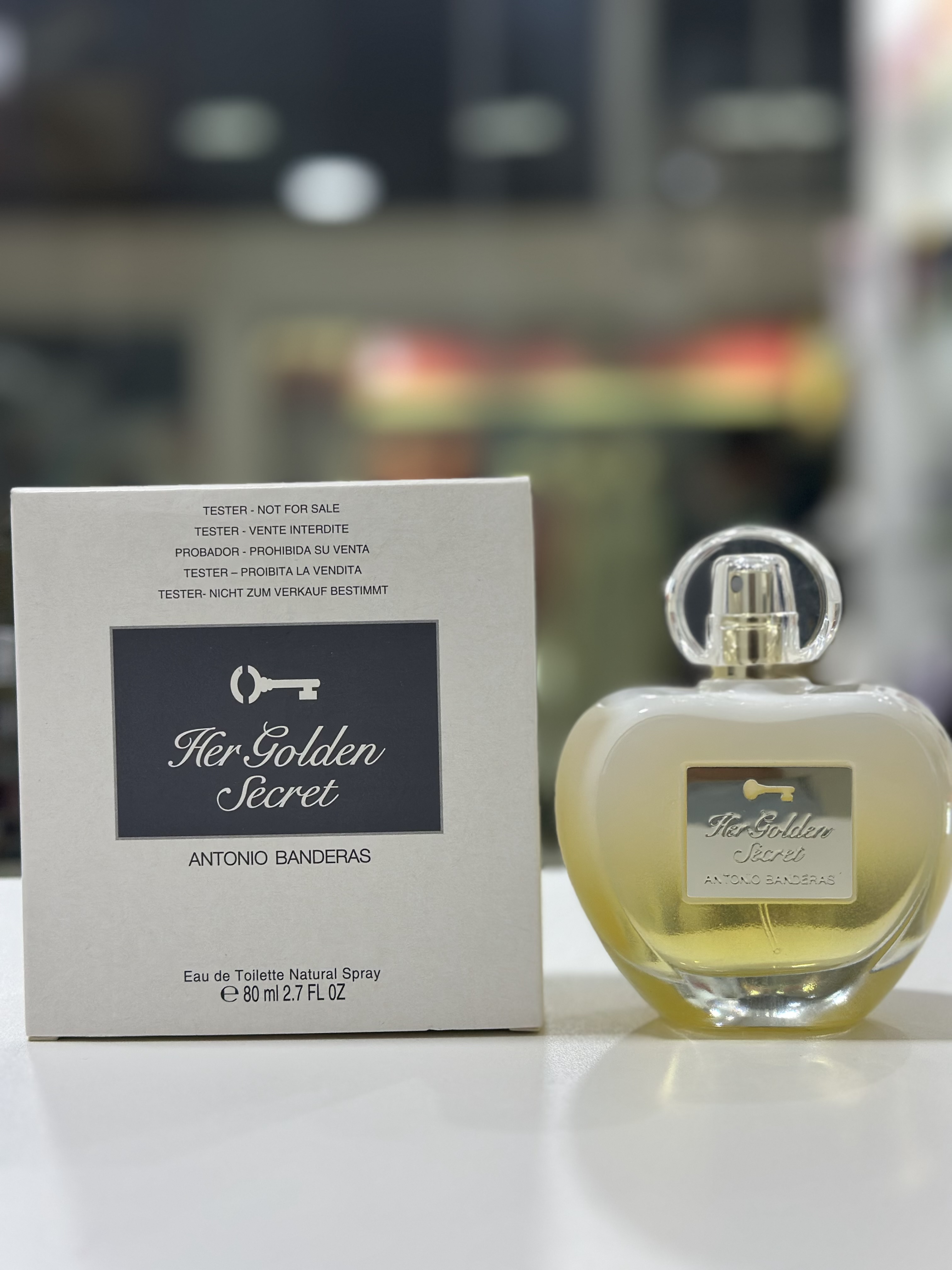 ANTONIO BANDERAS Her Golden Secret 80ml EDT 