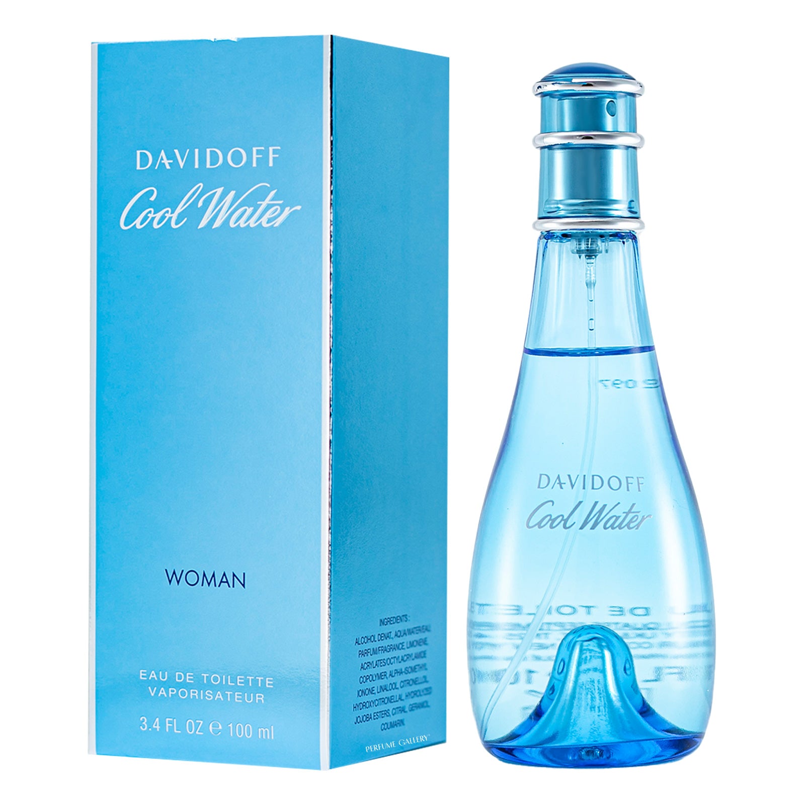 DAVIDOFF COOL WATER WOMAN 100ML EDT