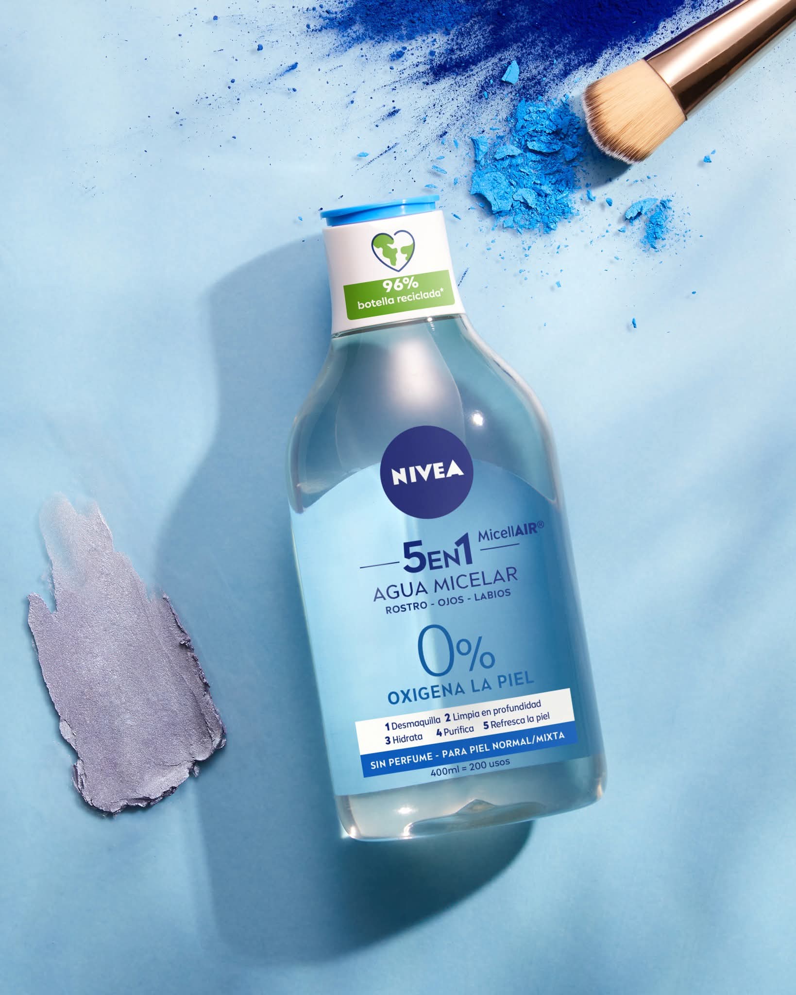 NIVEA AGUA MICELAR 5 EN 1 400ML 