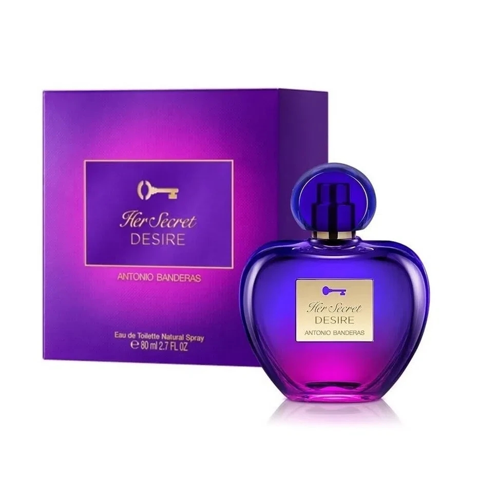 ANTONIO BANDERAS HER SECRET DESIRE EDT 80ML