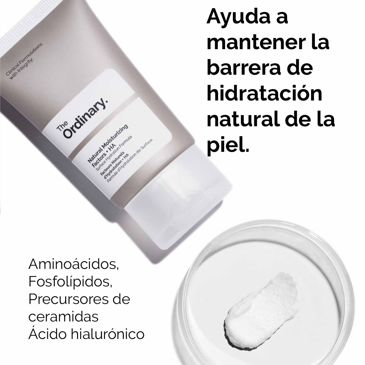 THE ORDINARY NATURAL MOISTURIZING FACTORS + HA 100ML