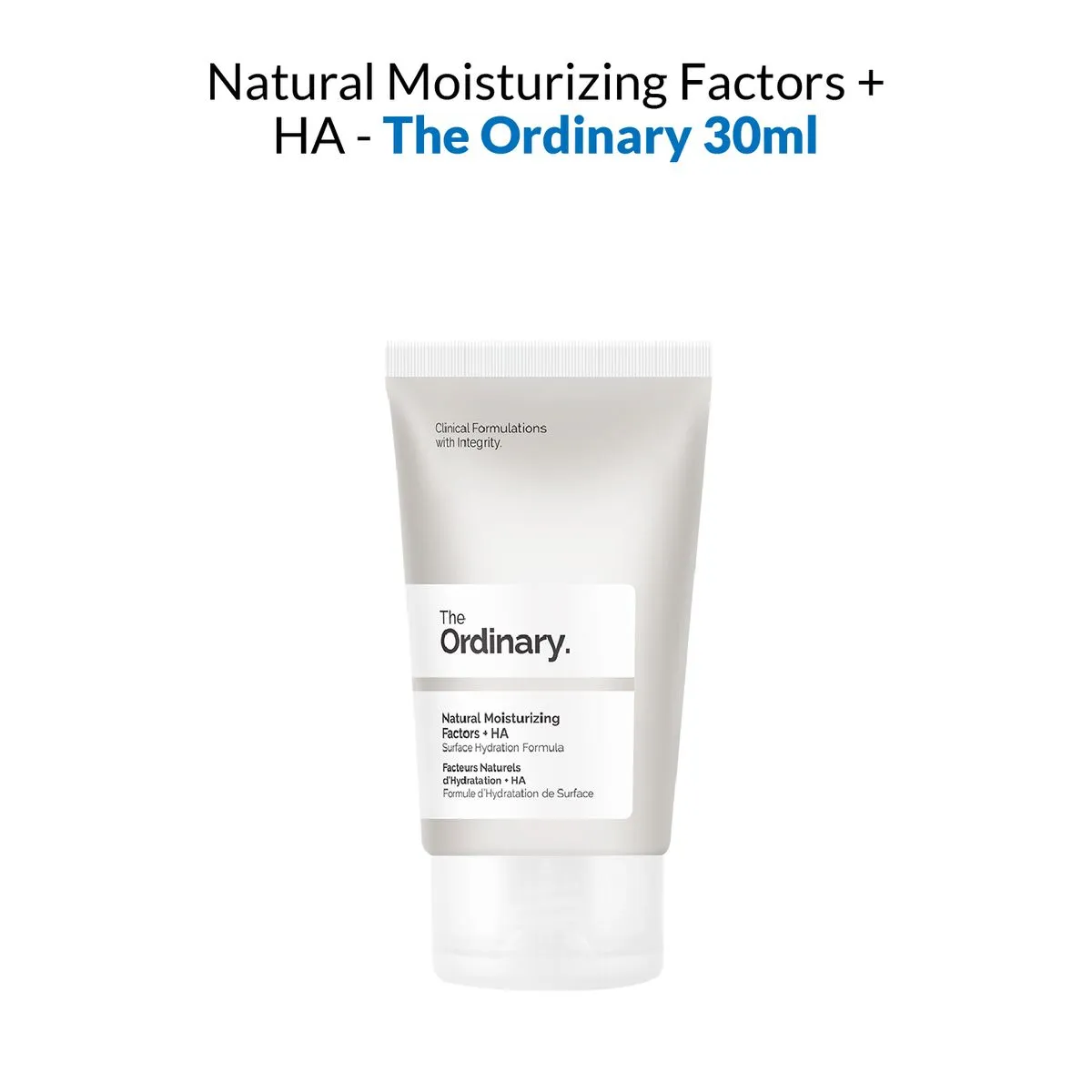 THE ORDINARY NATURAL MOISTURIZING FACTORS + HA 100ML