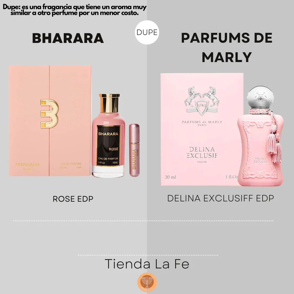 BHARARA ROSE 100ML EDP 