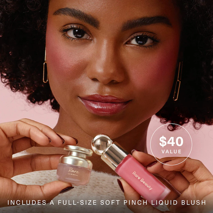 RARE BEAUTY MINI FRAGANCE & BLUSH SET