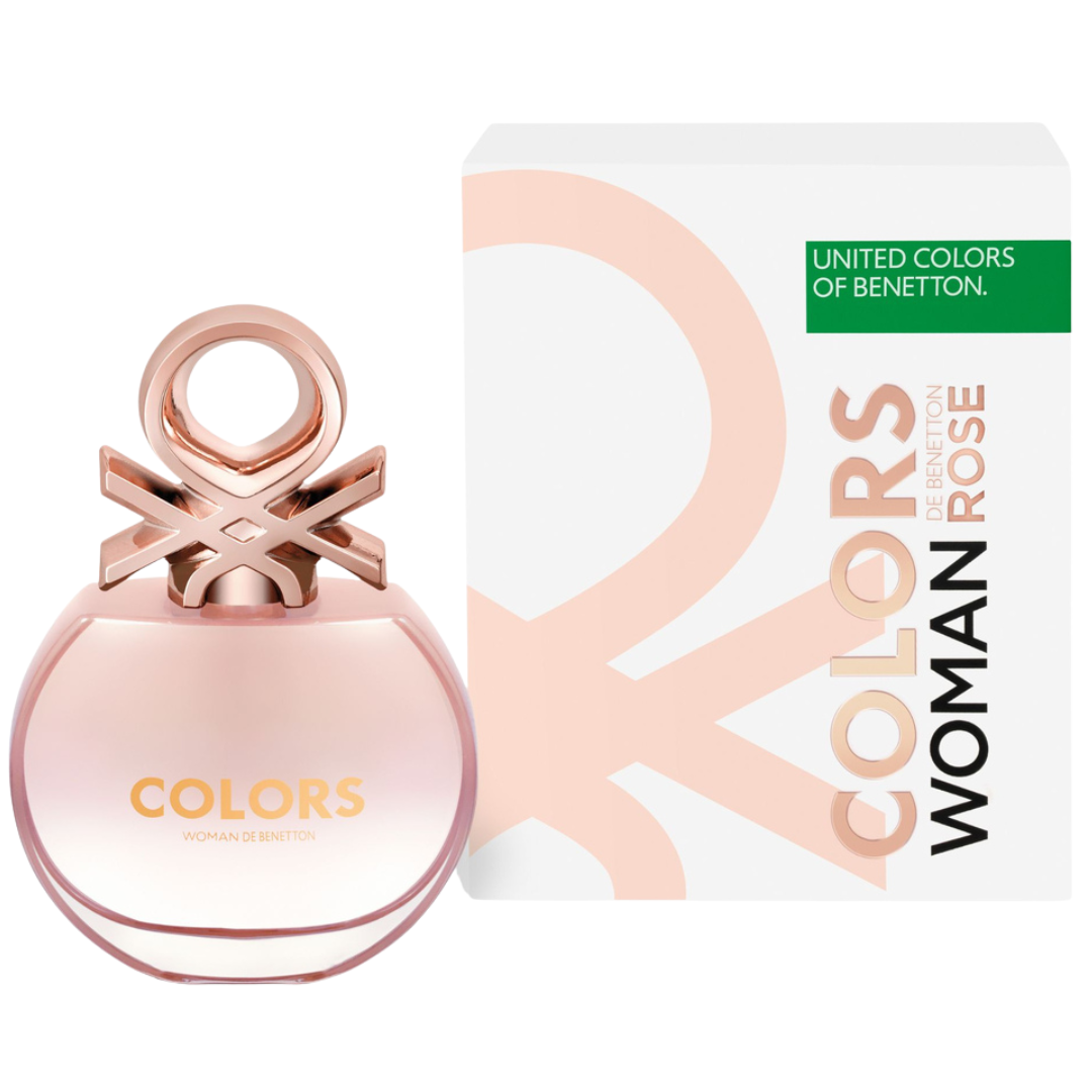 BENETTON COLORS WOMAN ROSE 80ML EDT